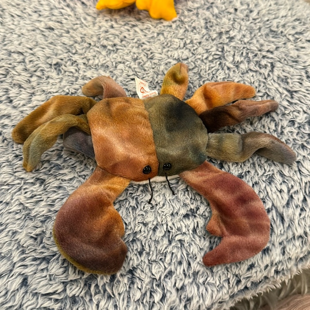 Claude beanie baby